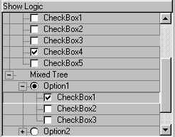Example Tree with CheckBoxes and OptionButtons